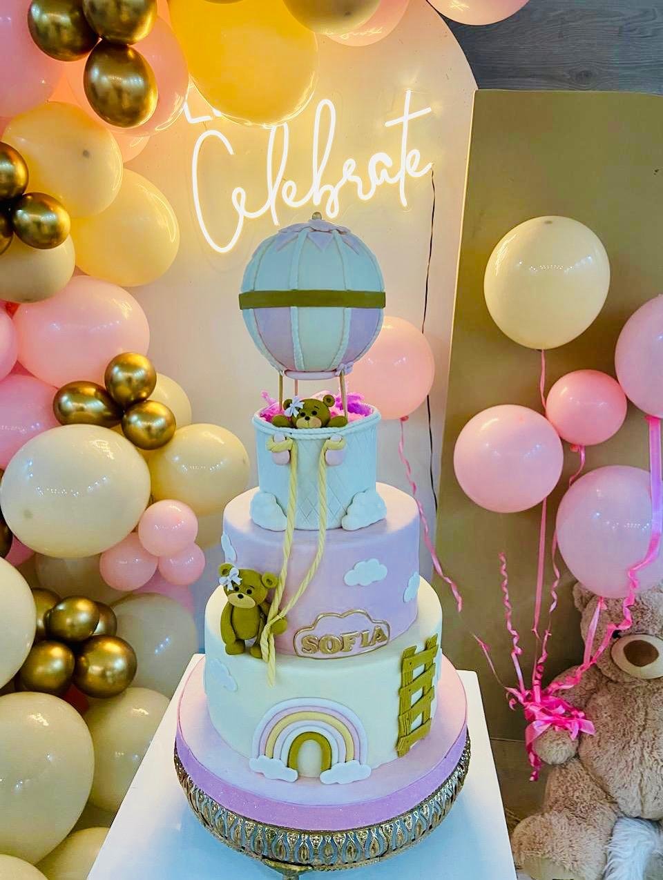 Torta decorada para una celebración especial